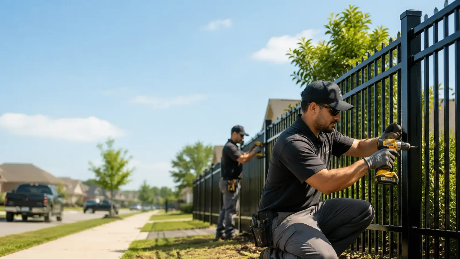 Metal Fence Installation in Hamilton, MS